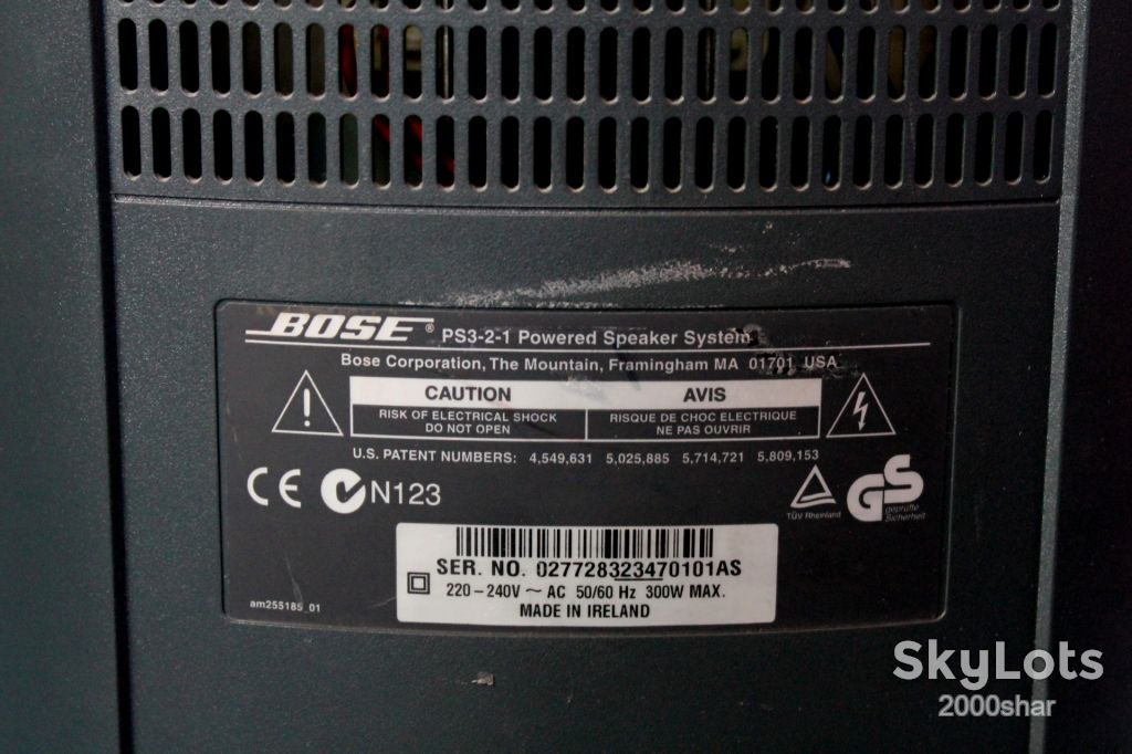 АКТИВНЫЙ САБВУФЕР BOSE PS 3-2-1 мощность 100 WATT - фото фото фото 5
