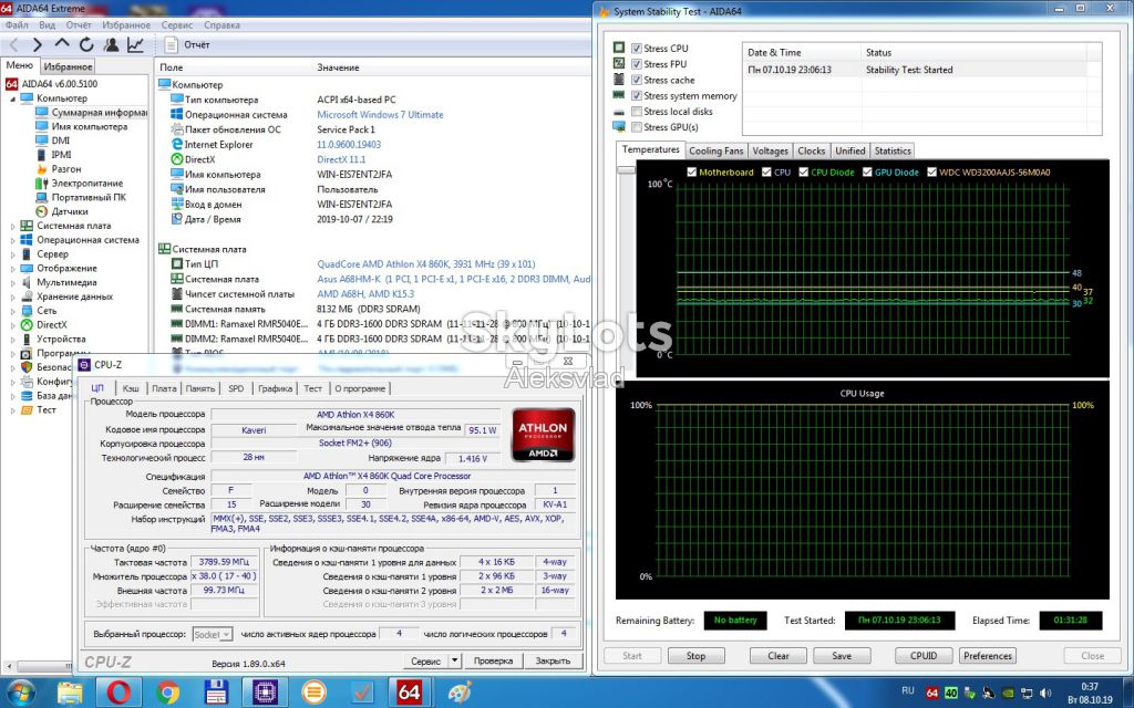 AMD Athlon X4 860K 3.7GHz 4MB AD860KXBI44JA 95W Socket FM2+ - фото фото фото 2