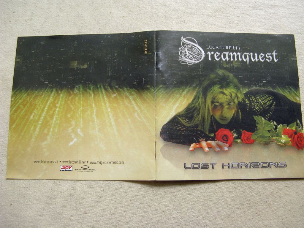 CD Rhapsody of Fire Family.  Luca Turilli's Dreamquest.  Lost Horizons. 2006/2015. - фото фото фото 6