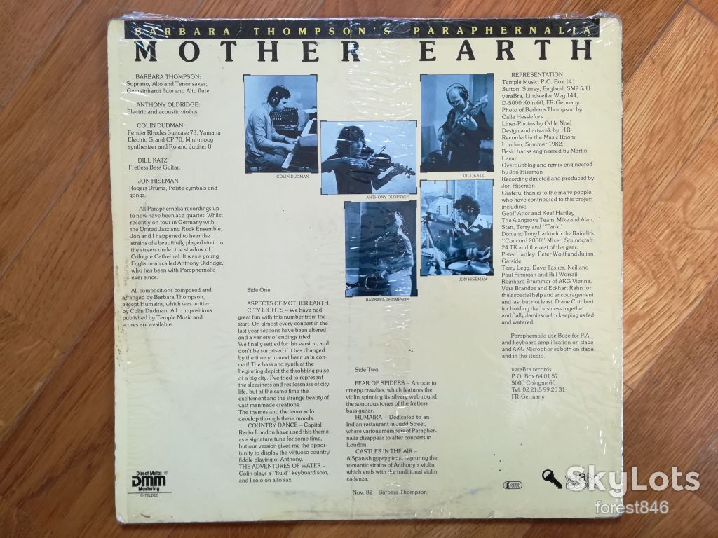 Barbara Thompsons Paraphernalia-Mother Earth-Ex.+-Германия - фото фото фото 1