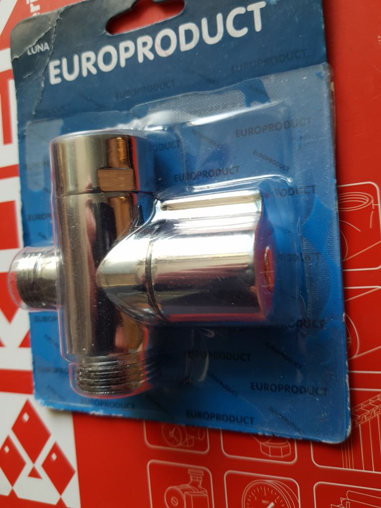 Переключатель на душ,девиатор,луна, для душа EUROPRODUCT LUNA EP  хром. - фото фото фото 2