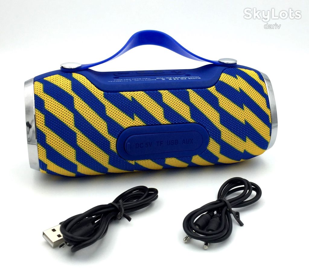 Колонка Bluetooth HOPESTAR H40 Blue_Yellow - фото фото фото 0