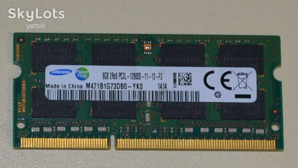 Память для ноутбука SO-DIMM DDR3L 8G - фото фото фото 0