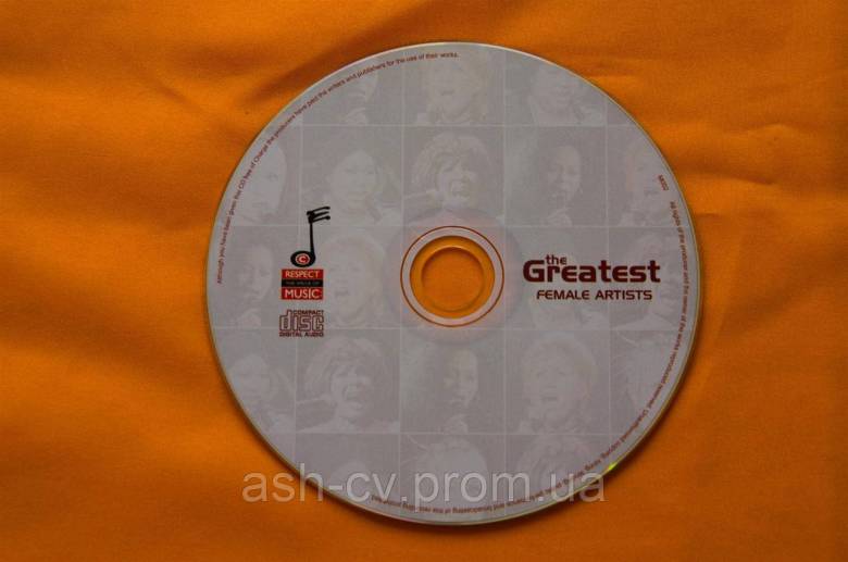 Музичний диск CD. The Greatest FEMALE ARTISTS - фото фото фото 0