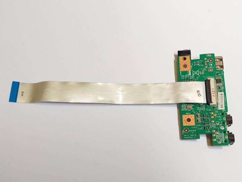 Б/У Плата Card reader Audio USB разъемы для ноутбука MSI X460 - фото фото фото 2
