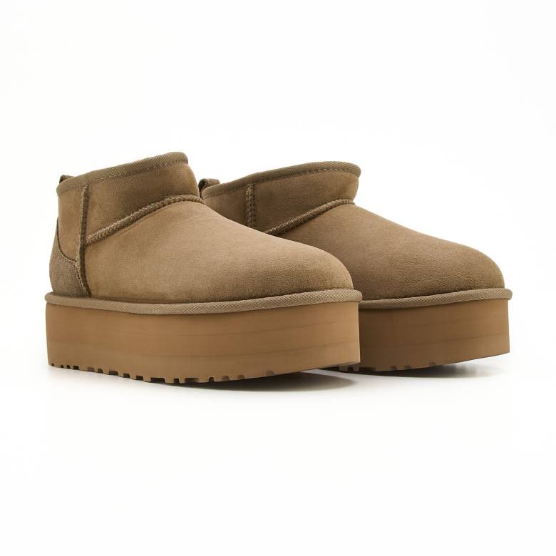 Ugg Classic Ultra Mini Platform XL Beige-Brown 38 40 - фото фото фото 1