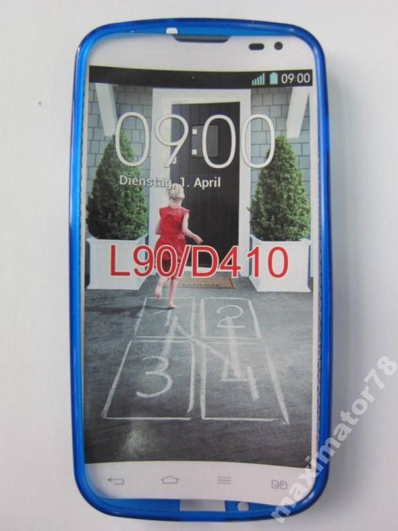 ЧЕХОЛ COVER LG L90 D410 синий - фото фото фото 0
