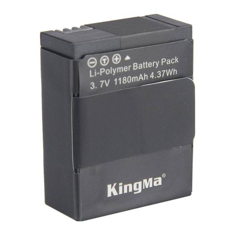 Акумулятор для GoPro AHDBT-201 (KingMa) 1180 mAh - фото фото фото 0