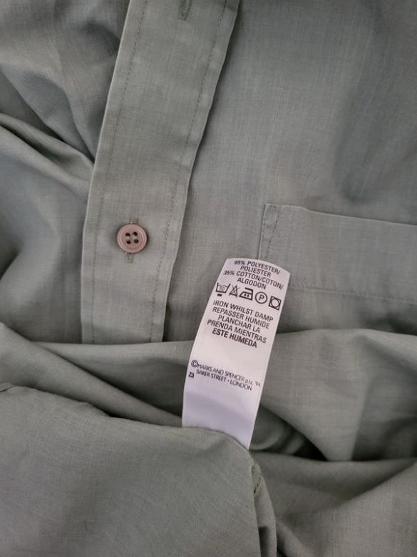 Мужская рубашка m&amp;s - фото фото фото 7