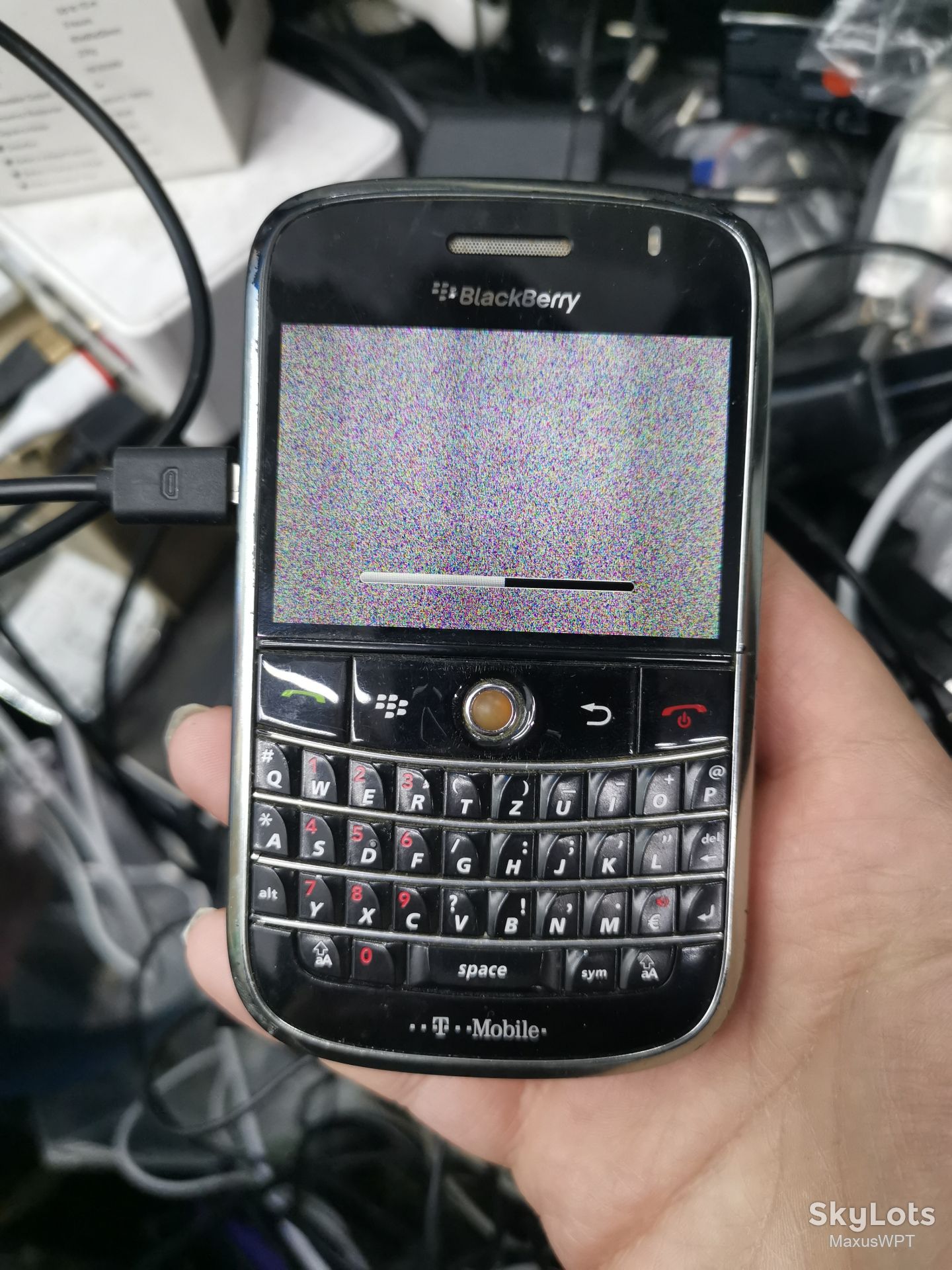 #1014 sklad Blackberry 9000 black - фото фото фото 1