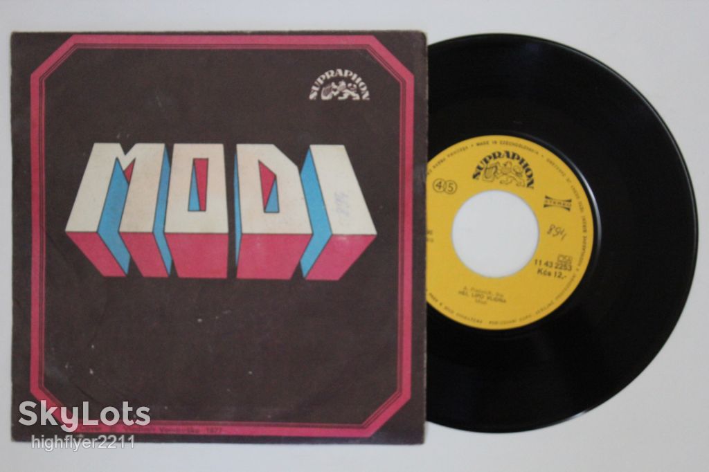 Пластинка Modi – Pátek Je Náš / Hej Lípo Vlídná / Europop  (Supraphon, 1979) Ех - фото фото фото 3
