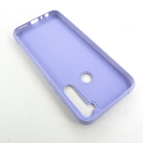 ЧЕХОЛ НАКЛАДКА Xiaomi Redmi Note 8 SILICONE COVER lilac - фото фото фото 2
