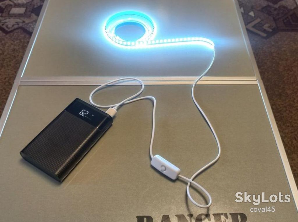 USB LED лента 1 метр /120 диод/м с выключателем. - фото фото фото 3