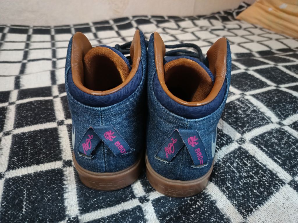 Кросівки Nike LeBron 12 Nsw Denim - фото фото фото 3