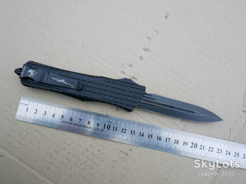 Microtech Combat Troodon Delta Dagger, Replica, Автомат, Tactical, EDC - фото фото фото 2