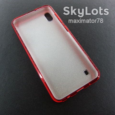 ЧЕХОЛ БЛЕСТКИ SHINING BLING Samsung A10 A105 red - фото фото фото 2