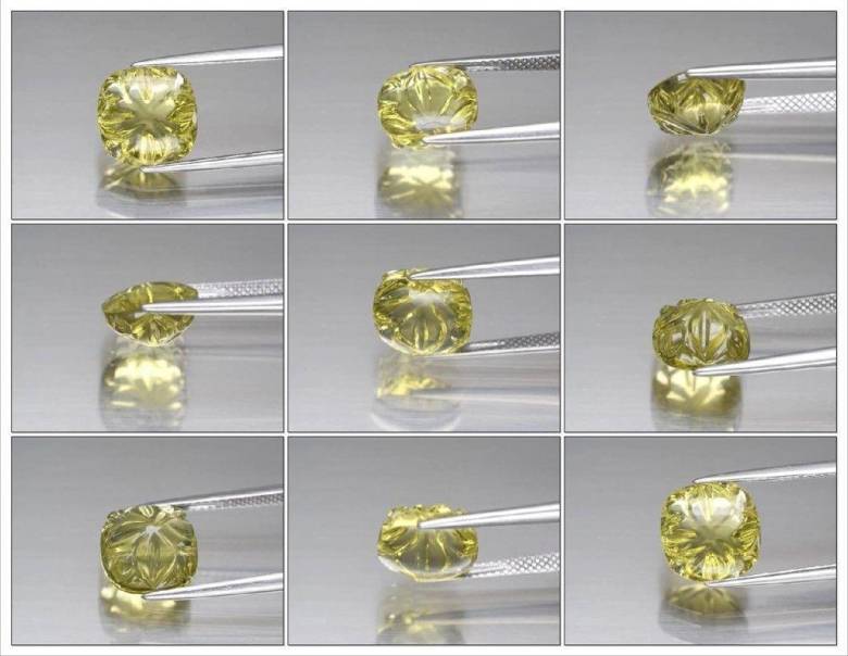 Натуральный  цитрин 4.17ct 10mm - фото фото фото 1