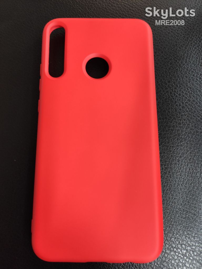 Чохол Silicone Cover для Huawei P40 Lite E / Y7p red - фото фото фото 1