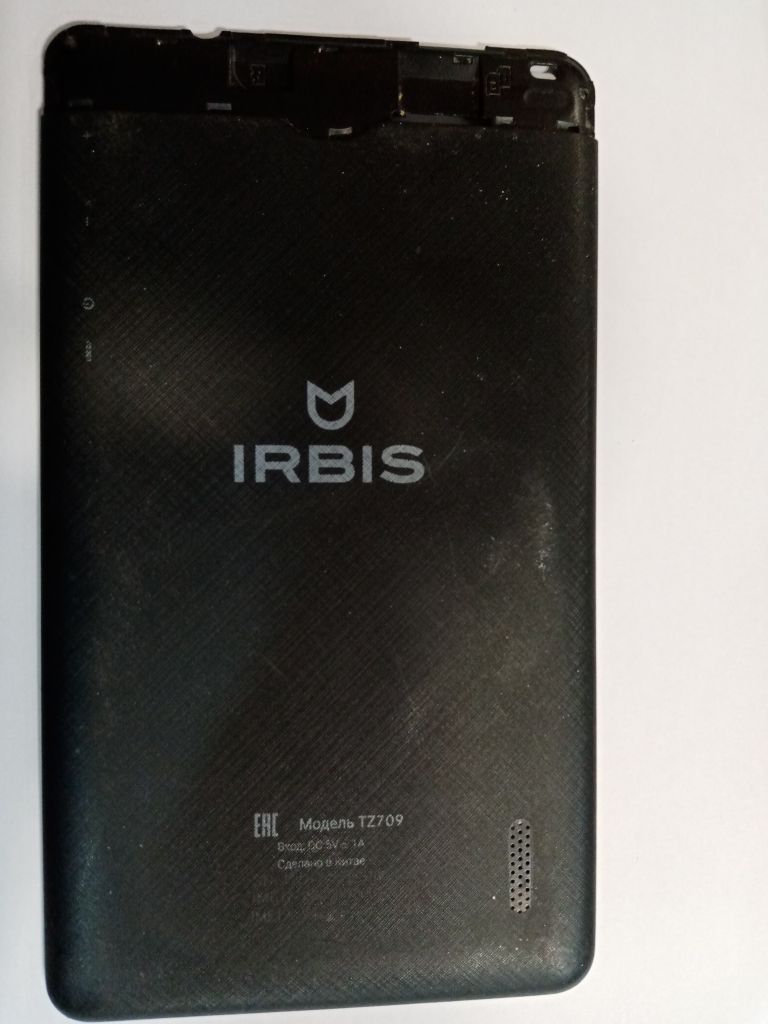 IRBIS TZ709 задняя крышка - фото фото фото 0