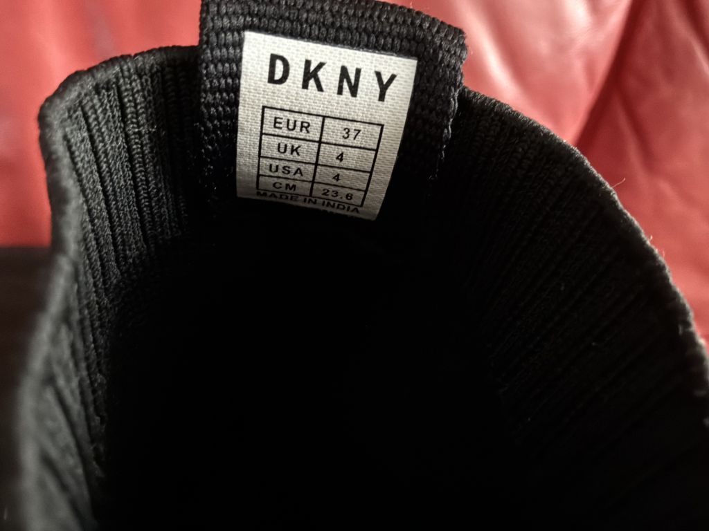 Ботинки из текстиля DKNY, р.37/23,6 - фото фото фото 3