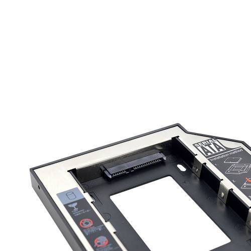 Карман SSD, HDD вместо DVD в ноутбуке, толщина 12,7 мм - фото фото фото 1