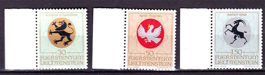 Фауна  Лихтенштейн MNH - геральдика - фото фото фото 0