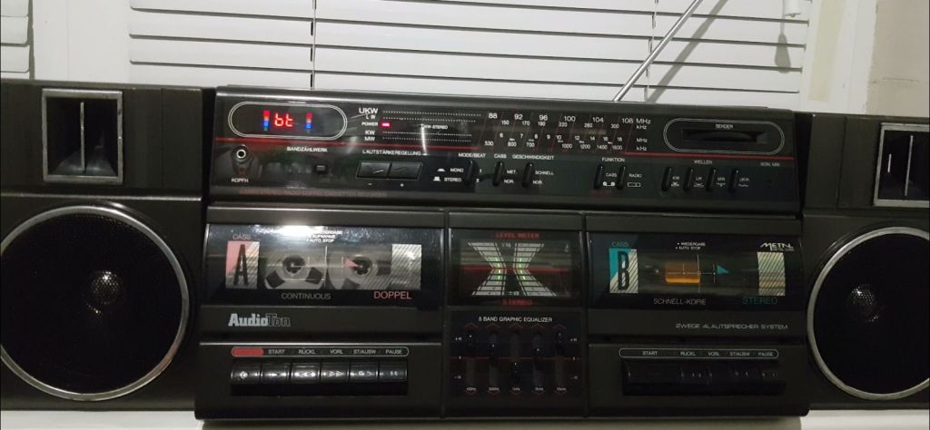 Магнитола двухкассетная AudioTon RRDD 3200LS/ Panasonic RX-c39 - фото фото фото 0