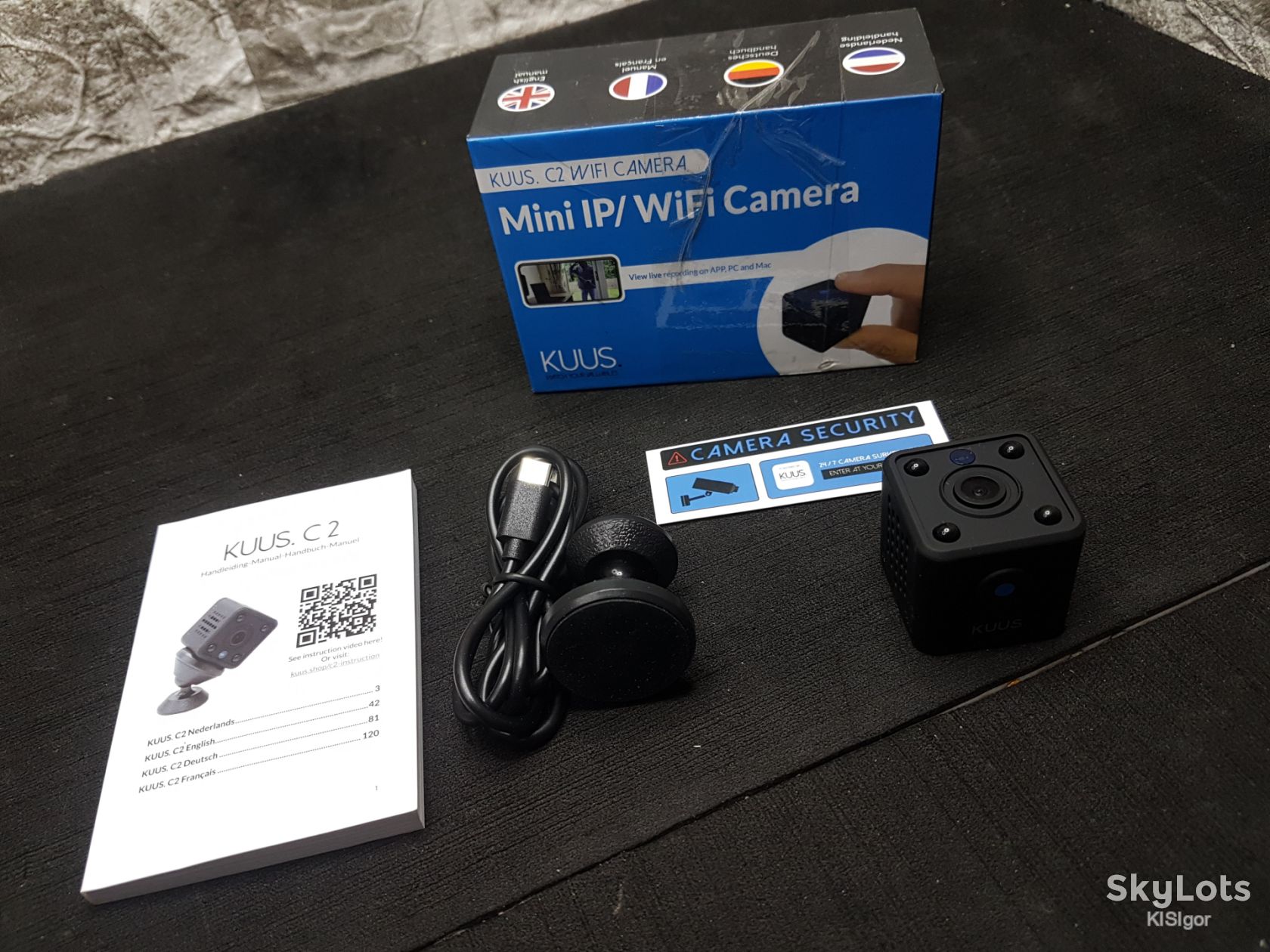 Бездротова міні-камера KUUS C2 Mini WiFi Camera *80915 - фото фото фото 4