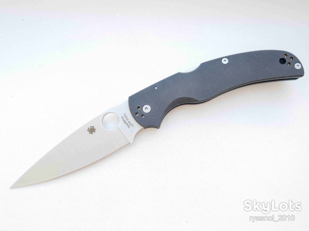 Spyder Native Chief C244, 8Cr14MoV Satin, G10 Black, Replica, Tactical, EDC, Back Lock - фото фото фото 12
