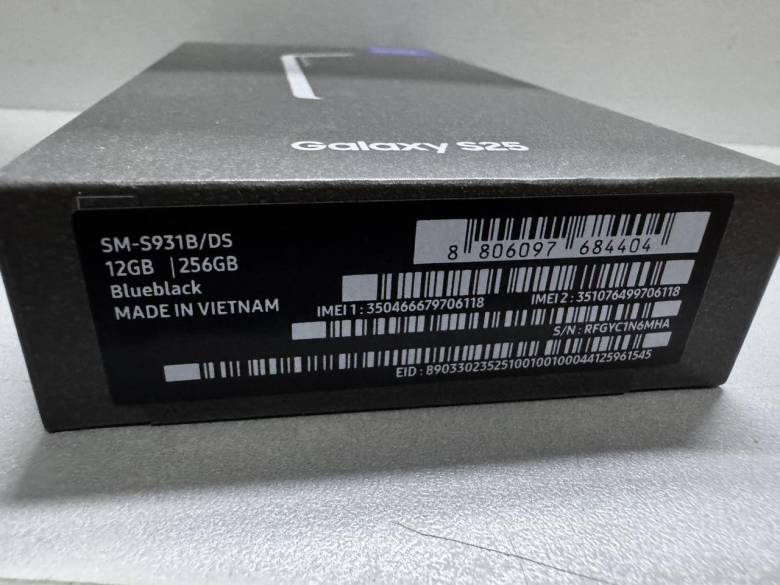 Смартфон Samsung Galaxy S25 12/256GB Blueblack (SM-S931B/DS) Новый! - фото фото фото 1