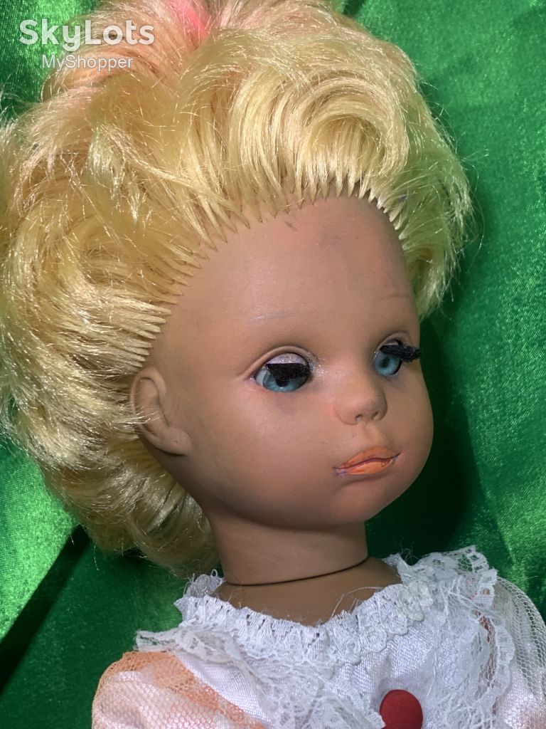 1960-80-ті рр. Вінтажна лялька НДР Schalkau  (Шалькау) «мулатка» часів СРСР Н2256  Рідкісна колекційна - фото фото фото 1