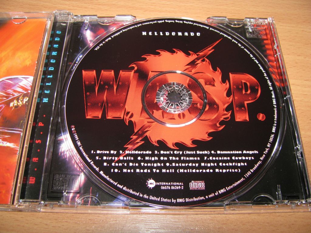 W.A.S.P. - Helldorado   (1999 CMC 1st press,USA) - фото фото фото 2