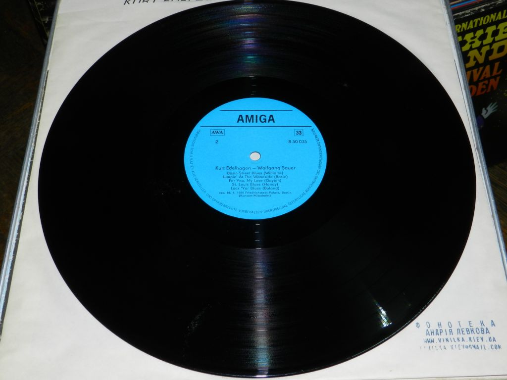 LP  AMIGA JAZZ - Kurt Edelhagen / Wolfgang Sauer - фото фото фото 2