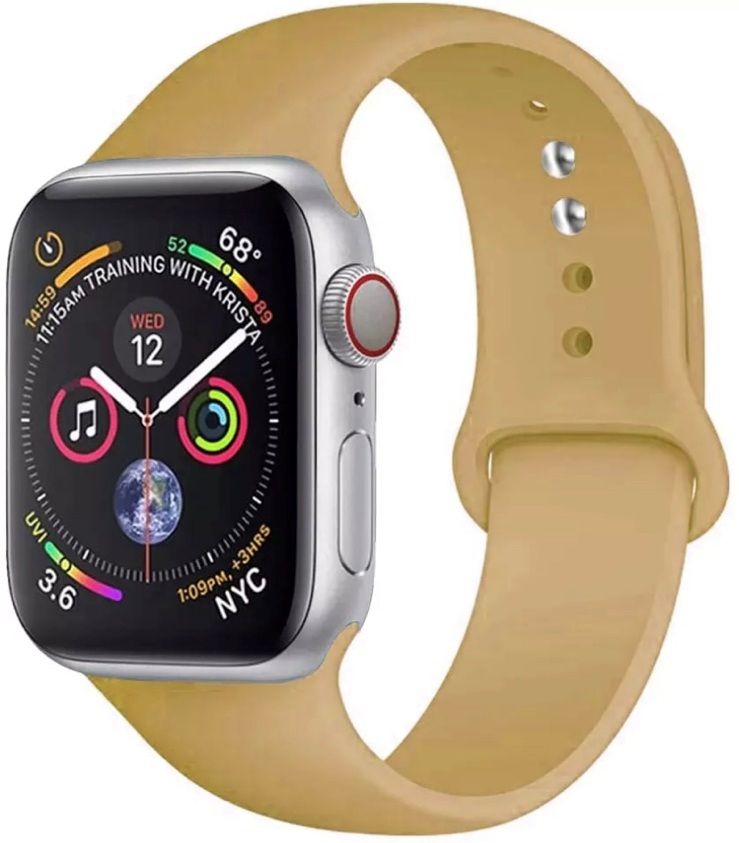 Силиконовый браслет для Apple Watch 38mm / 40mm #28 - фото фото фото 0