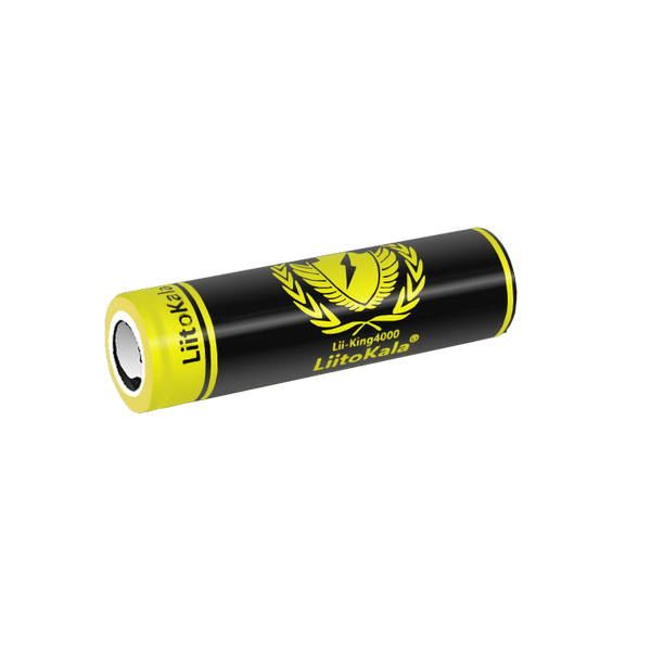 Високоємний акумулятор LiitoKala KING 4000mAh 12A 18650 Li-Ion - фото фото фото 1