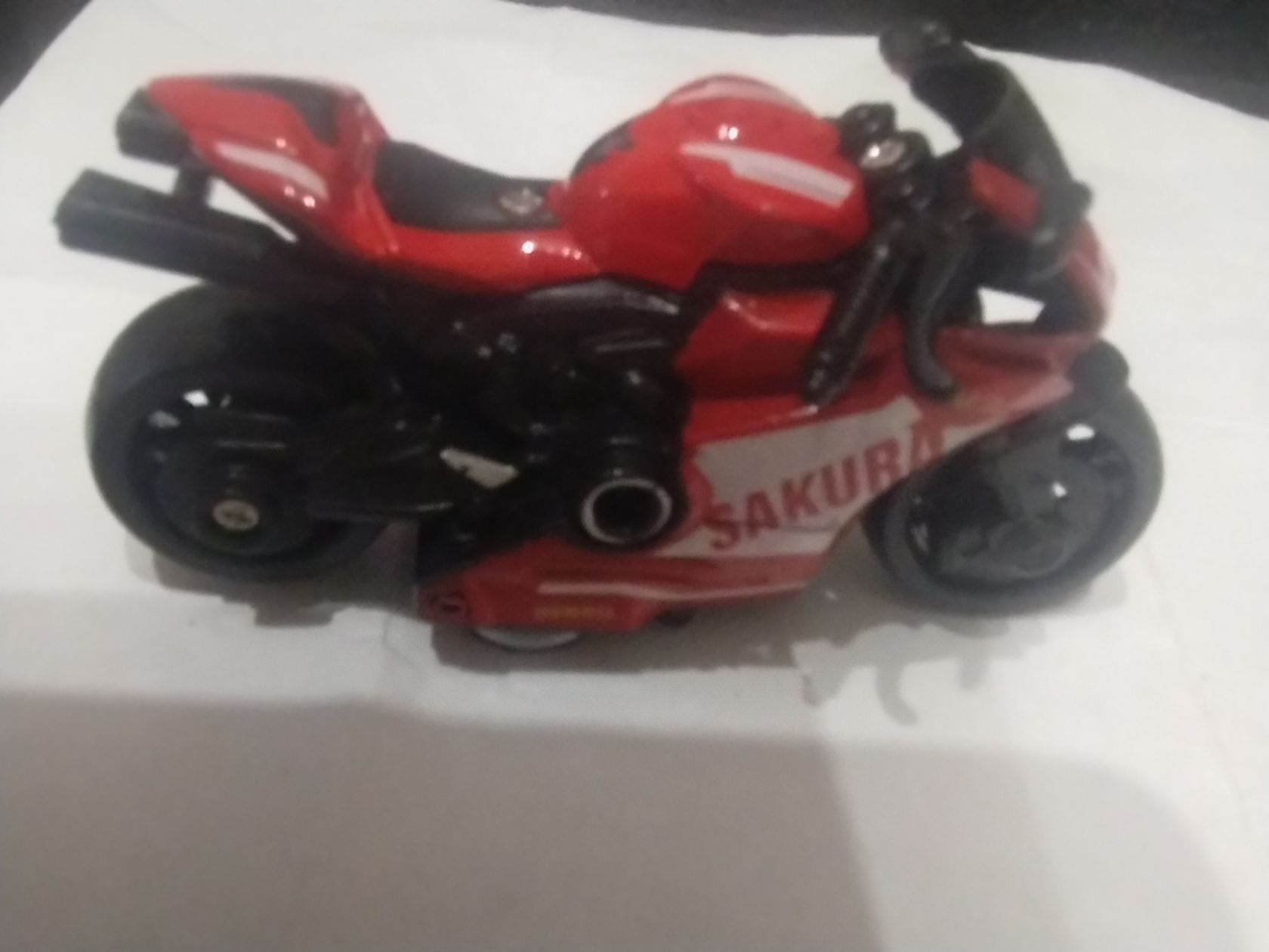 Іграшкова металева, колекційна модель  модель мотоцикла Sakura Speed V2  (инерционная),  розмір 1/36 - фото фото фото 7