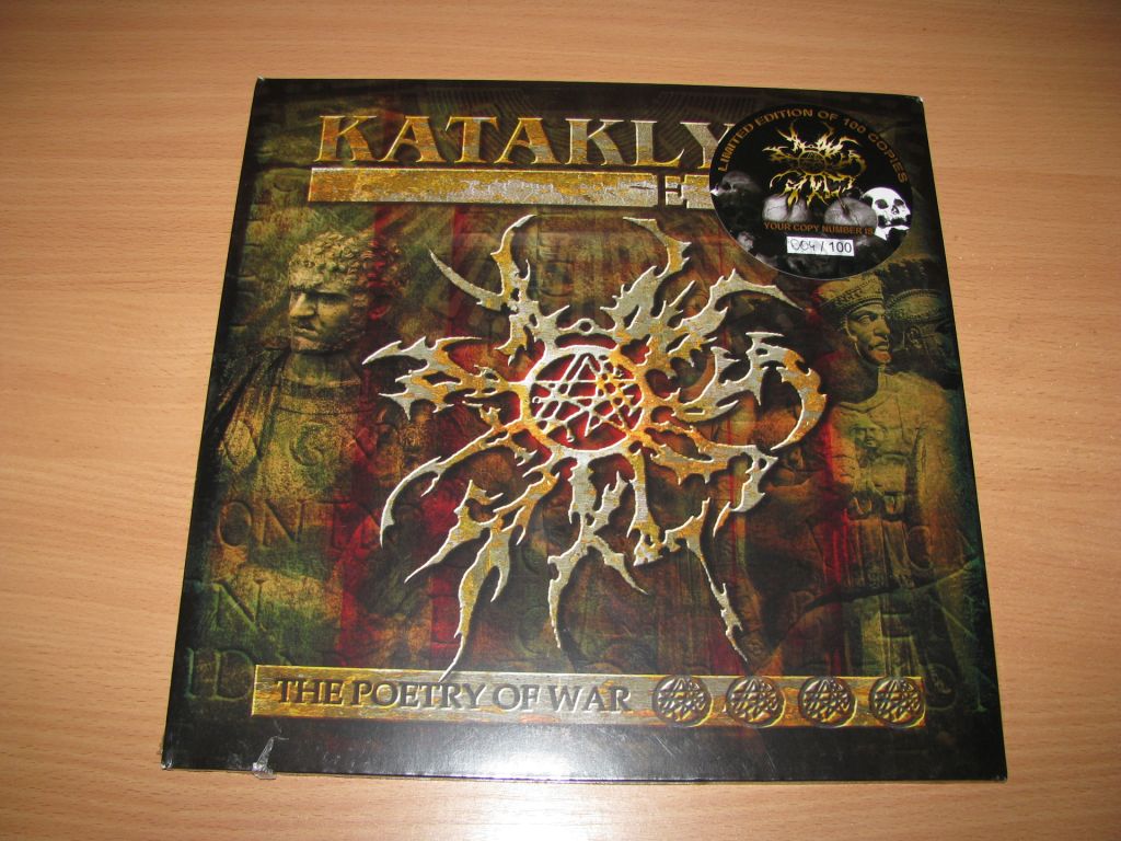 KATAKLYSM - Epic.The Poetry Of War  (2012 Animate Records,GREEN/SILVER) - фото фото фото 0