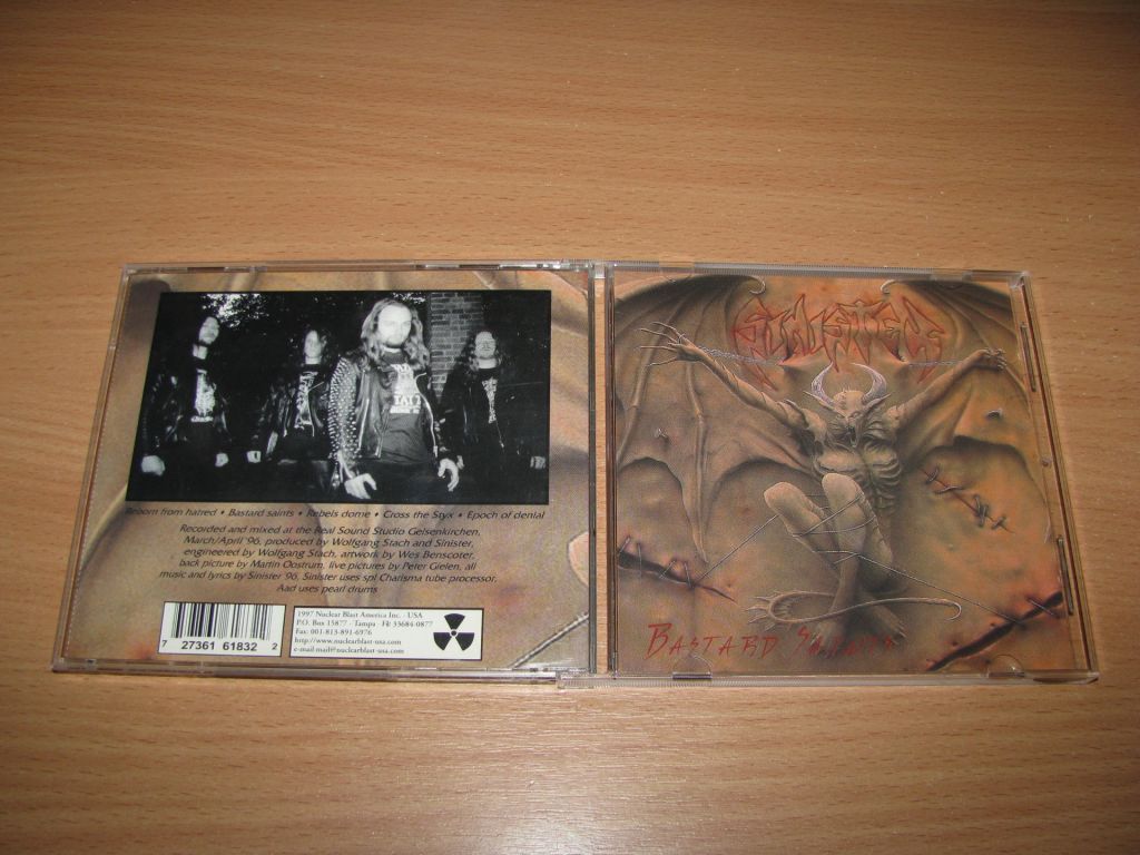 SINISTER - Bastard Saints  (1997 Nuclear Blast 1st press,USA) - фото фото фото 0