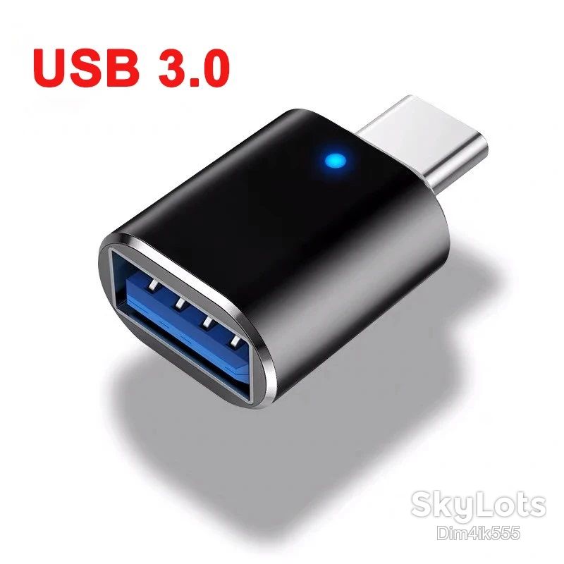 Адаптер переходник OTG Type-C на USB 3.0 - фото фото фото 0