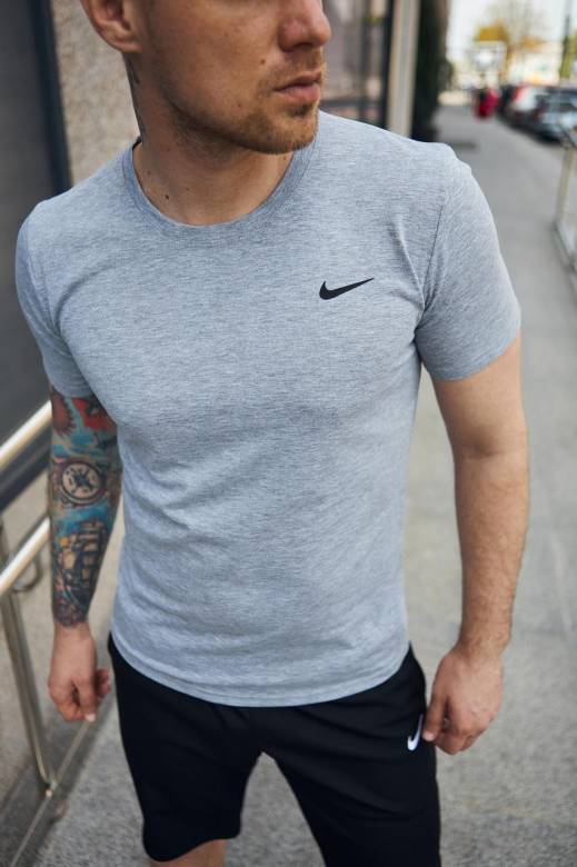 Футболка Nike серая - фото фото фото 0