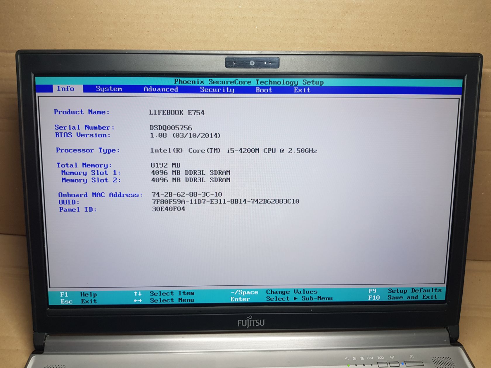 Ноутбук Fujitsu E754,ssd,i5 - фото фото фото 8