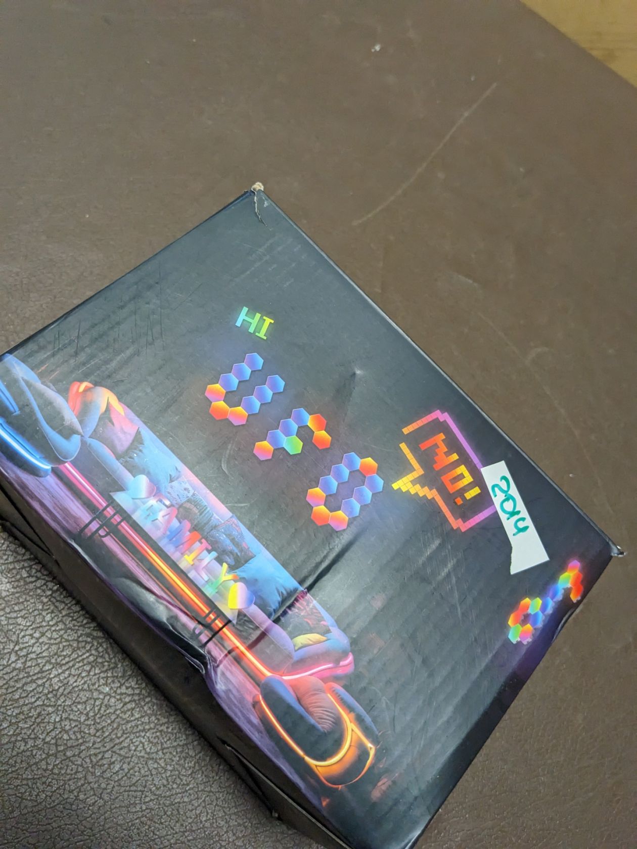 2014 набір смарт-настінних RGB-світильників у формі шестикутників  (сот) - фото фото фото 9