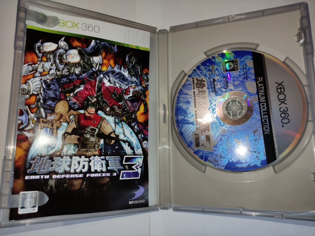 Earth Defense Force 3 Platinum Collection Xbox 360 Японія - фото фото фото 1