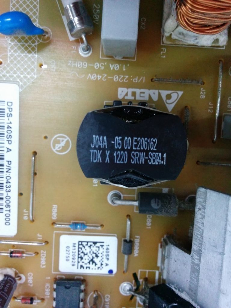 Запчасти к телевизору TOSHIBA 32AV934G   (32AV933_MAIN, DPS-140SP, 6632L-0626A 3PEGA20002C-R) - фото фото фото 7