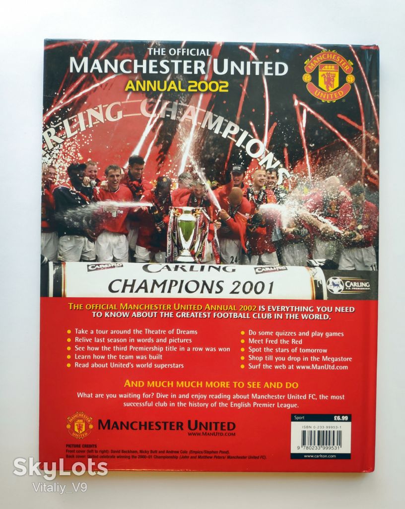 The Official Manchester United Annual 2002. - фото фото фото 2