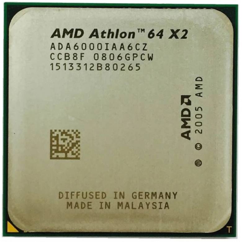 Процесор AMD Athlon 64 x2 6000+ AM2, 89W (Windsor) Б/В - фото фото фото 0