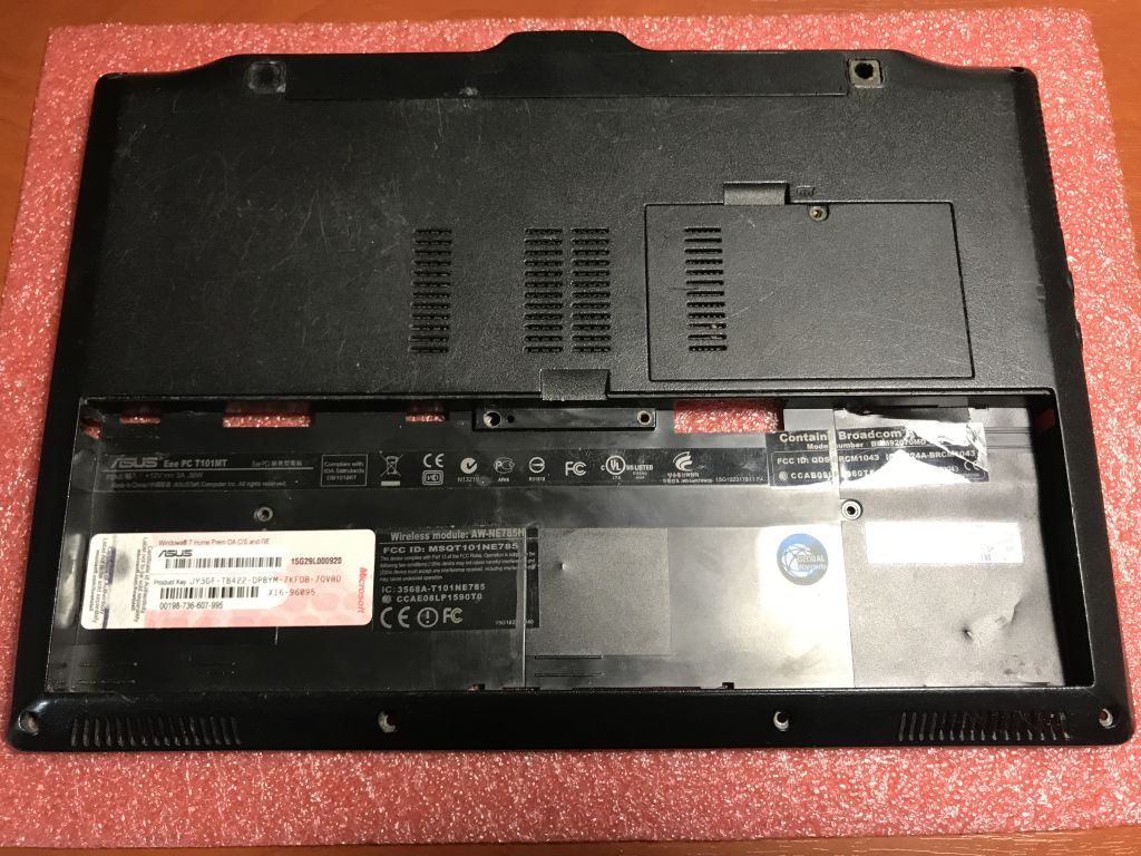 ASUS T101 Низ корпуса (дно) - фото фото фото 0