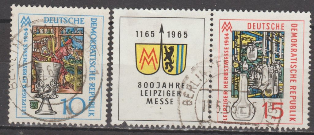 Германия Німеччина ГДР 1964 ярмарка Лейпциг - фото фото фото 0
