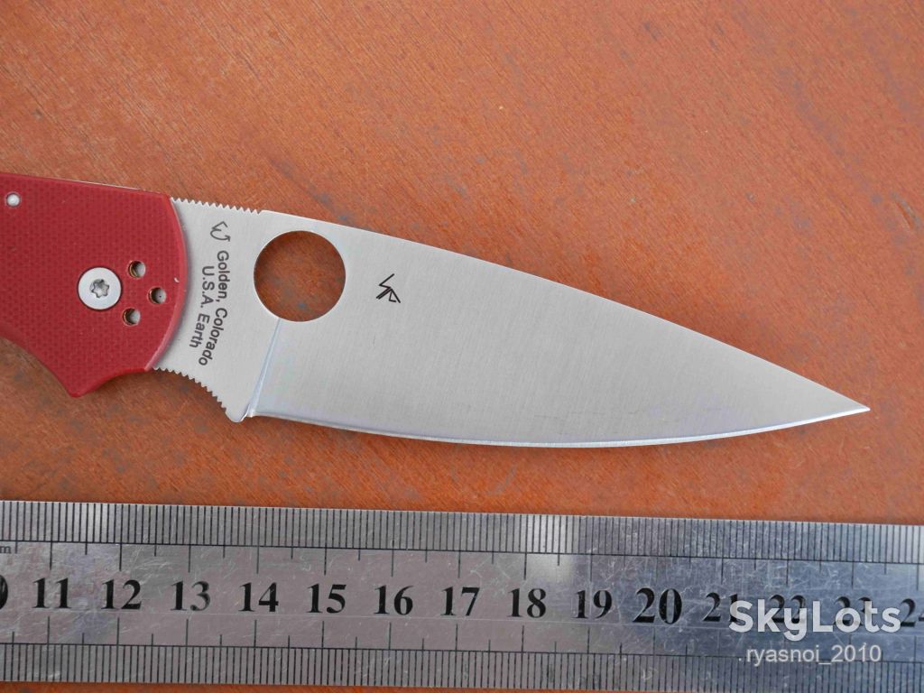 Spyder Native Chief C244, 8Cr14MoV, G10 Red, Replica, Tactical, EDC, Back Lock - фото фото фото 4