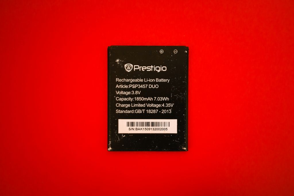 Аккумулятор Оригинал акб Prestigio MultiPhone PSP 3457 DUO    (1850 mAh) - фото фото фото 0